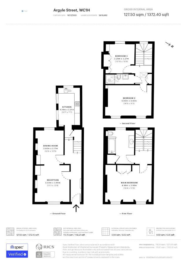 The Argyle Collection Near Kings Cross St Pancras Villa London Exterior photo